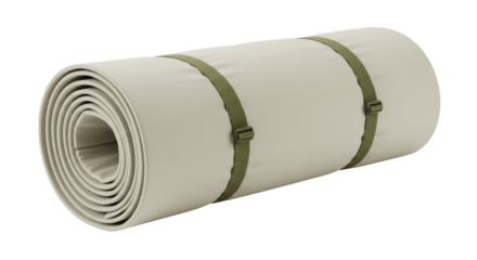 Isolated Rolled Sleeping Mat for Camping