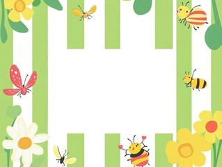 Fototapeta premium easter greeting card with birds