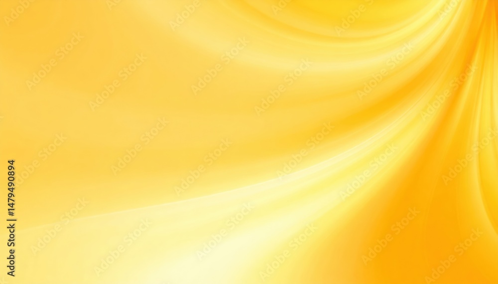 Poster dynamic flow of bright yellow patterns abstract art studio space minimalist design aesthetic viewpoi