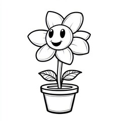 flower in a pot