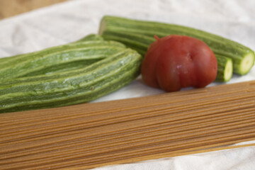 Fresh Ingredients for a Mediterranean Recipe