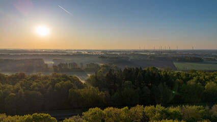 Sonnenuntergang Meppen Emsland