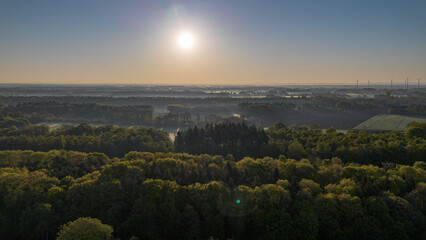 Sonnenuntergang Meppen Emsland