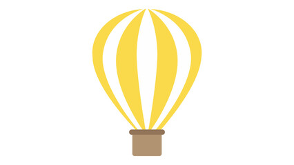 Vintage Hot Air Balloon Icon