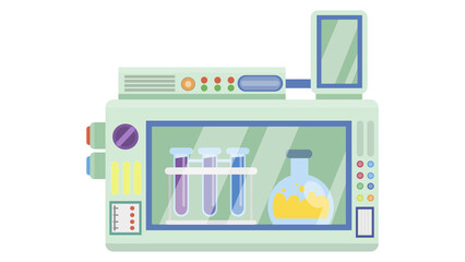 Laboratory Equipment Illustration