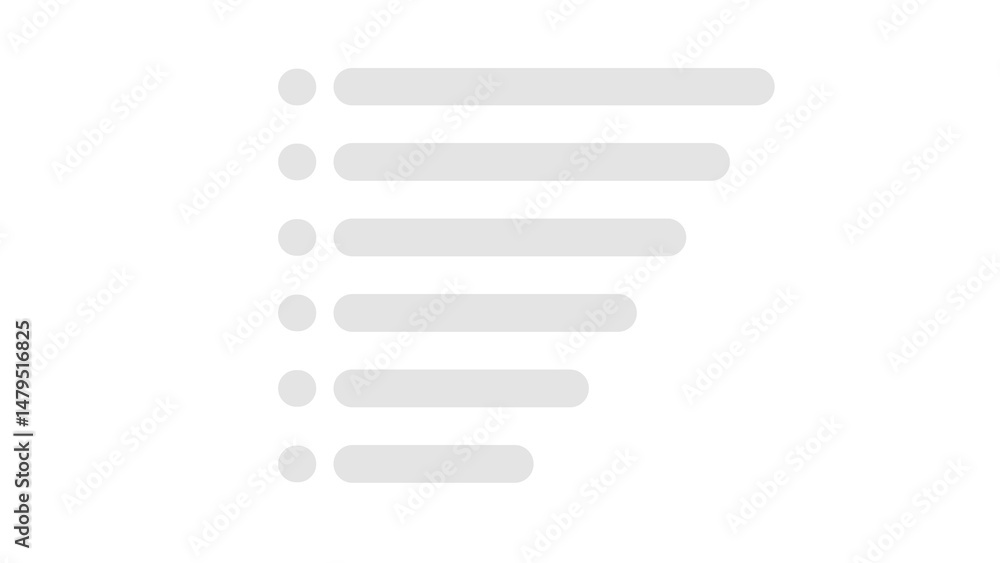 Poster stack of rounded rectangles
