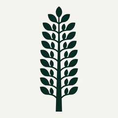  Abstract Tree logo Design vector