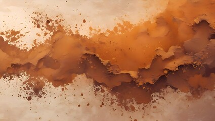 Rustic Ochre Dust Background Earthy