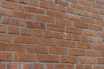 red brick wall