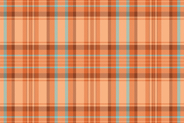 Warm, inviting peach and teal plaid pattern.  Perfect for autumnal designs, textile projects, or adding a touch of rustic charm to your digital creations.