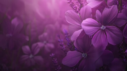 Purple flower background image