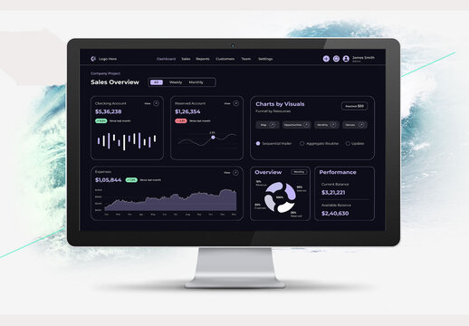 Sales Analytics Dashboard Design