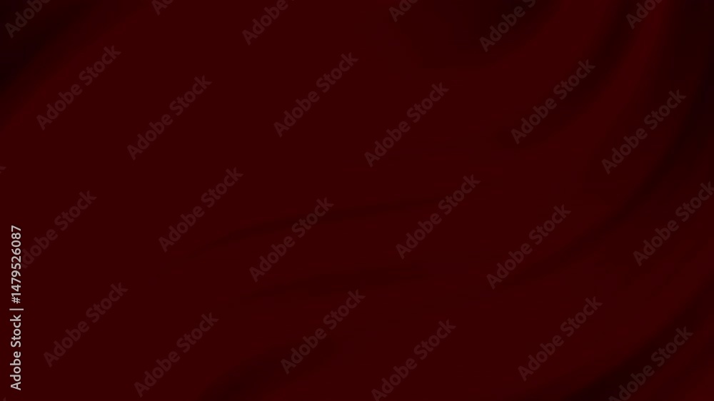 Poster a deep red abstract background with smooth, flowing gradient waves and soft shadows, abstract textur