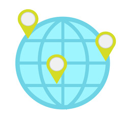 Global Location Icon
