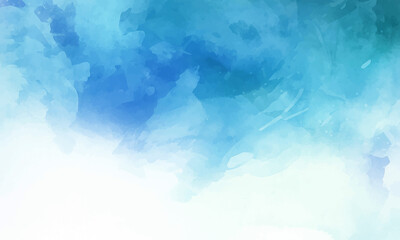 Blue and Purple Watercolor Texture Background