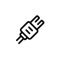 Fototapeta premium Network Cable Connector Icon