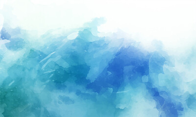 Blue and Purple Watercolor Texture Background
