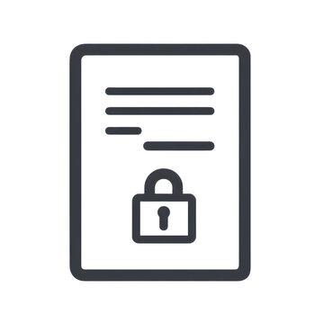 Privacy Icon for GDPR Compliance