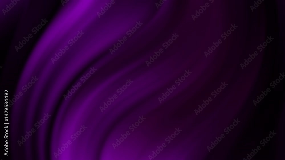 Poster a smooth, abstract purple and black background with flowing, soft gradients and curving lines, abstr