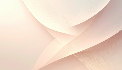Soft waves intertwine, creating a gentle, abstract design with delicate, flowing shapes and subtle hues