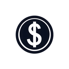 Obraz premium Dollar Sign Flat Icon