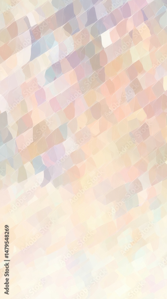Poster soft abstract background with pastel colors and geometric shapes for use in design projects and crea
