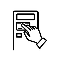 ATM Card Insertion Icon