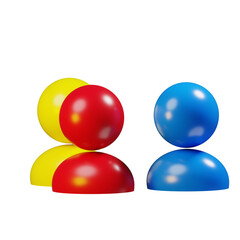 Meeting Illustration 3D Icon