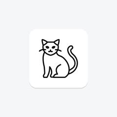 Fototapeta premium Birman Cat, vector, pixel perfect, illustrator file