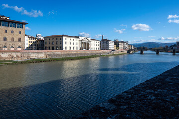 Obraz premium The Old Town of city of Florence, Tuscany Region, Italy