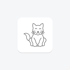 Persian Cat, vector, pixel perfect, illustrator file