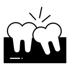 Wisdom Tooth dualtone icon