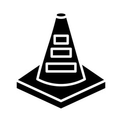 Construction Cone icon design