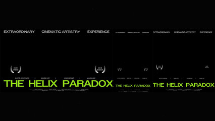 Cinematic Film Title Card, Movie Poster Typography Overlay 104 | Fully Modular Editable Layouts & Easy Text Animator Control to Create Custom Text Animations Without KeyFrames 