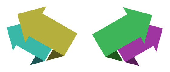 arrow element vector illustration