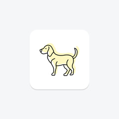 Beagle, vector, pixel perfect, illustrator file