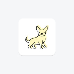 Chihuahua, vector, pixel perfect, illustrator file