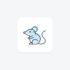 Fancy Mouse, vector, pixel perfect, illustrator file