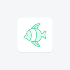 Angelfish, vector, pixel perfect, illustrator file