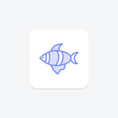 Clownfish, vector, pixel perfect, illustrator file