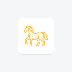 Miniature Horse, vector, pixel perfect, illustrator file