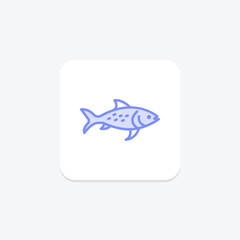 Platy Fish, vector, pixel perfect, illustrator file
