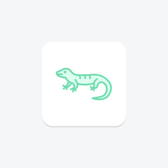 Blue Tongued Skink, vector, pixel perfect, illustrator file