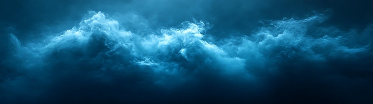 Dramatic dark clouds