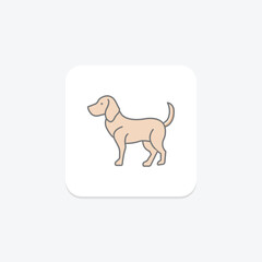 Beagle, vector, pixel perfect, illustrator file