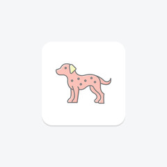 Dalmatian, vector, pixel perfect, illustrator file