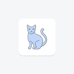 Russian Blue Cat, vector, pixel perfect, illustrator file