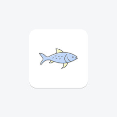 Platy Fish, vector, pixel perfect, illustrator file