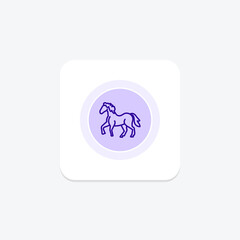 Miniature Horse, vector, pixel perfect, illustrator file