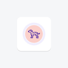 Dalmatian, vector, pixel perfect, illustrator file